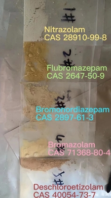 White Ambien Powder Deschloroetizolam CAS 40054-73-7 With High Purity